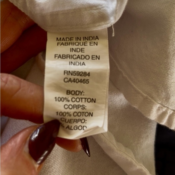 The Children's Place Classic White Button Down Shirt - Picture 7 of 7